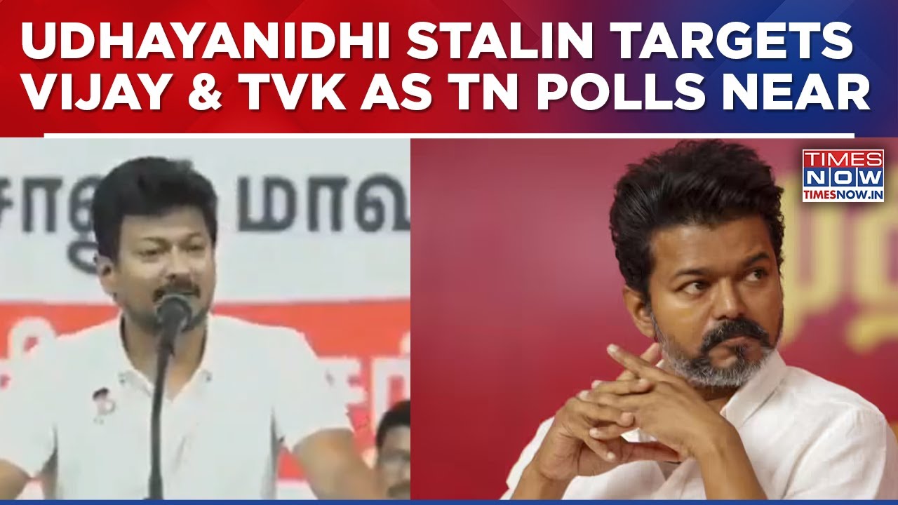 Tamil Nadu Political Face-Off Sharpens As Deputy CM Udhayanidhi Stalin Targets Vijay&rsquo;s TVK Party