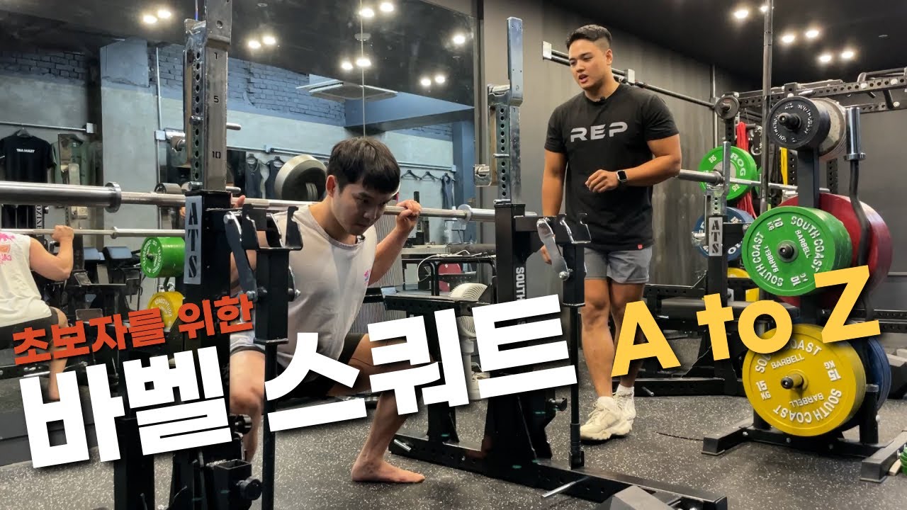 바벨 스쿼트의 모든 것 (스쿼트의 기본 자세 총 정리)