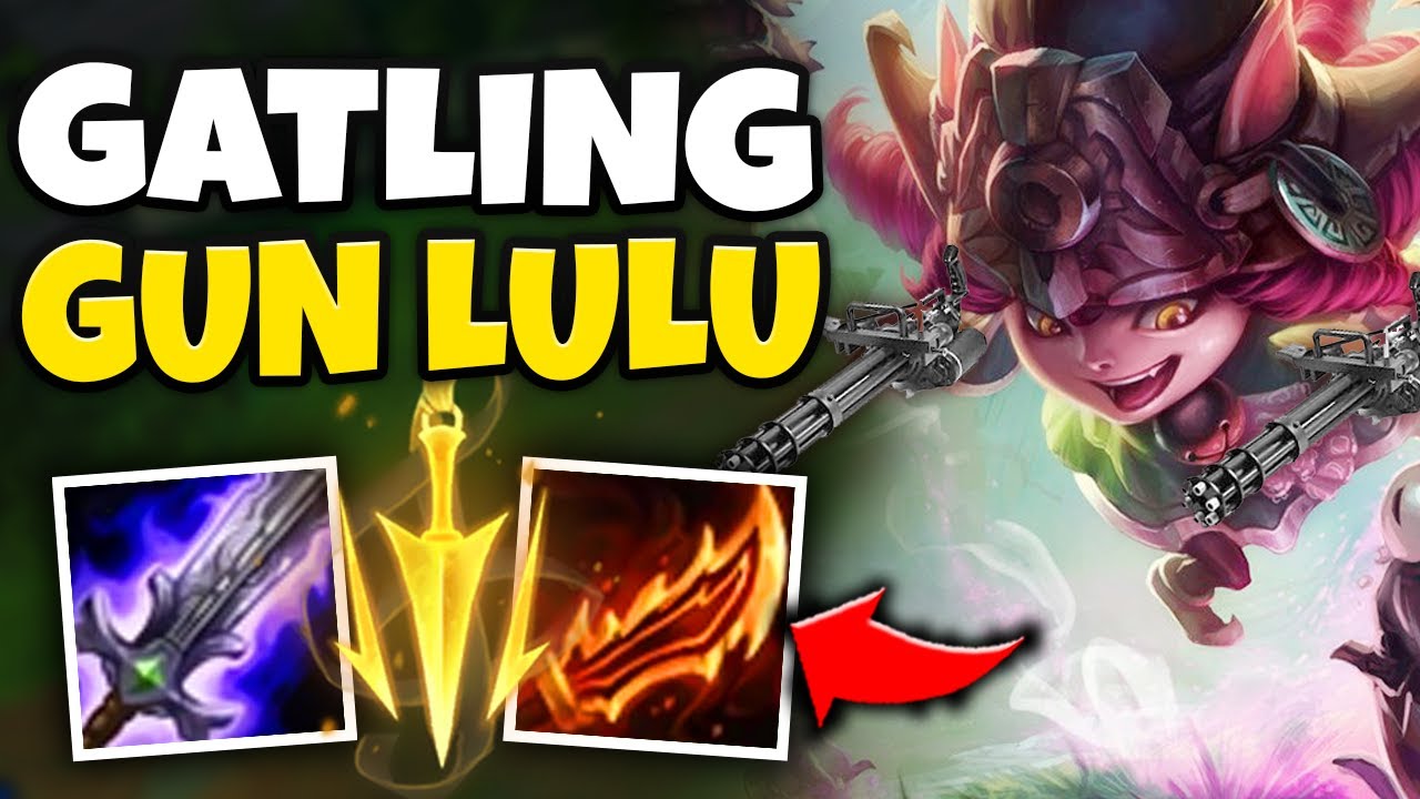 SHRED HEALTHBARS LIKE BUTTER WITH ON-HIT LULU TOP! (CRAZY FAST AUTOS) - League of Legends