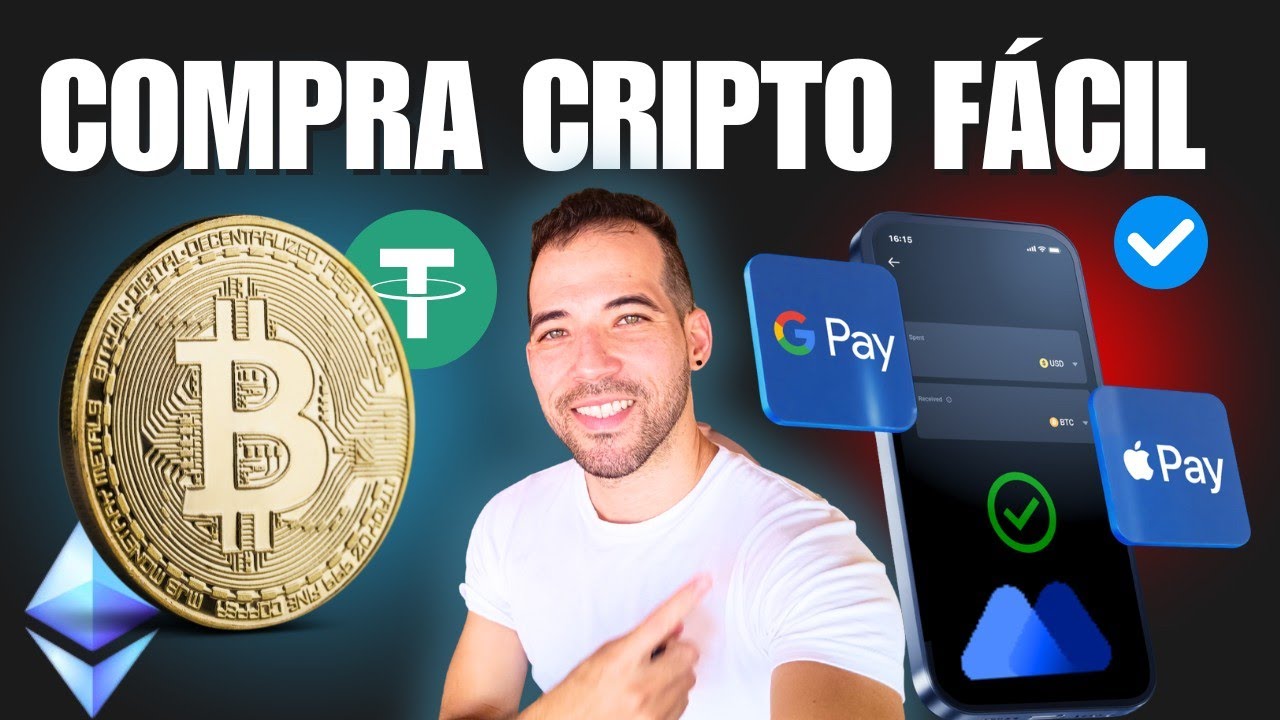 COMPRA TUS CRYPTO CON GOOGLE PAY O APPLE PAY, RAPIDO Y SIN SABER DE CRIPTOS 😎 AIRDROP🎁. 