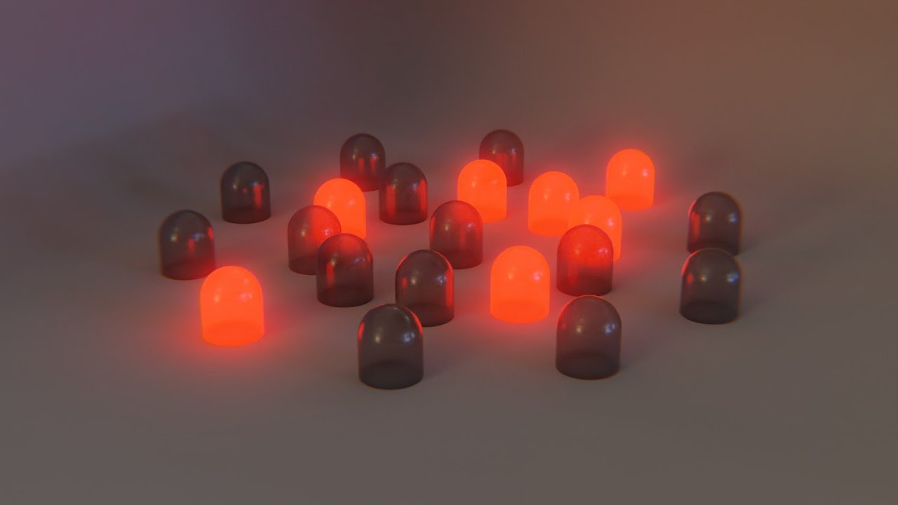 Blinking Lights - Blender