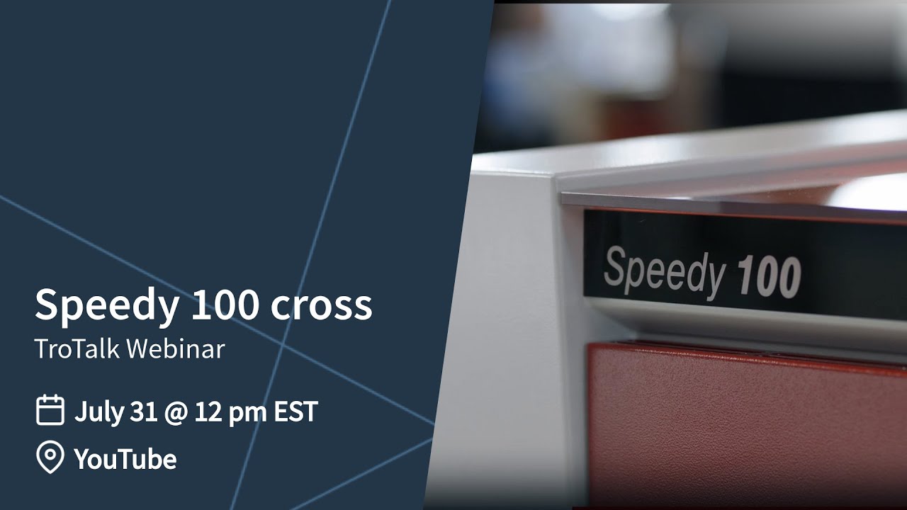 Meet the Speedy 100 cross — Industrial Part Mark­ing Made Easy with Flatbed Precision
