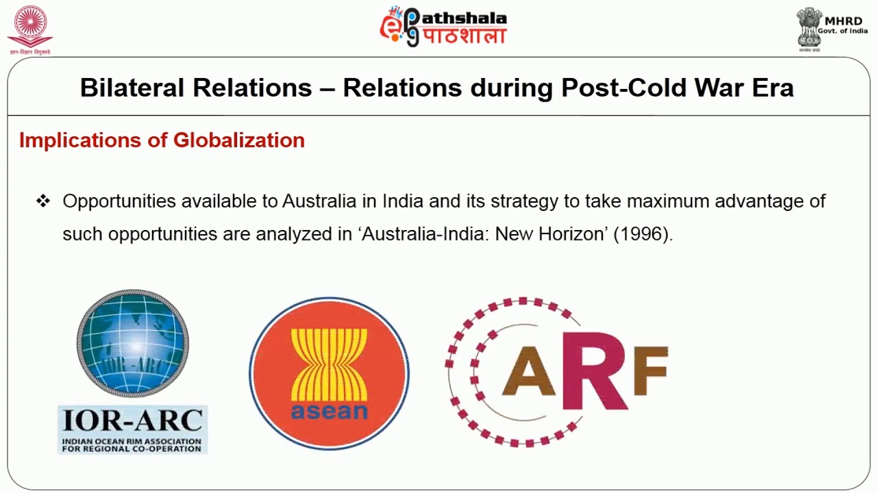 India Australia Relations