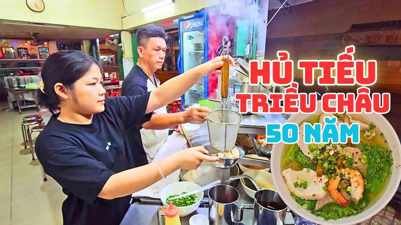 Hơn 50 năm Quán hủ tiếu Quán Tỷ của người Triều Châu ở gần RẠP LỆ THANH xưa, ký ức cũ đáng nhớ.