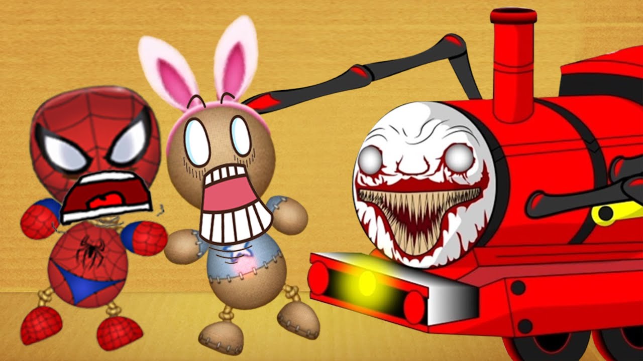 ChooChoo Charles vs Spiderman Buddy | Kick The Buddy 2