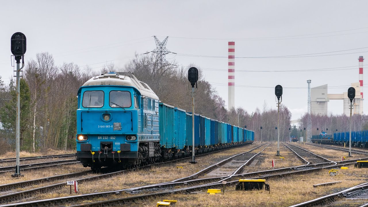 Отличный звук 5Д49! Тепловоз BR232-052 
