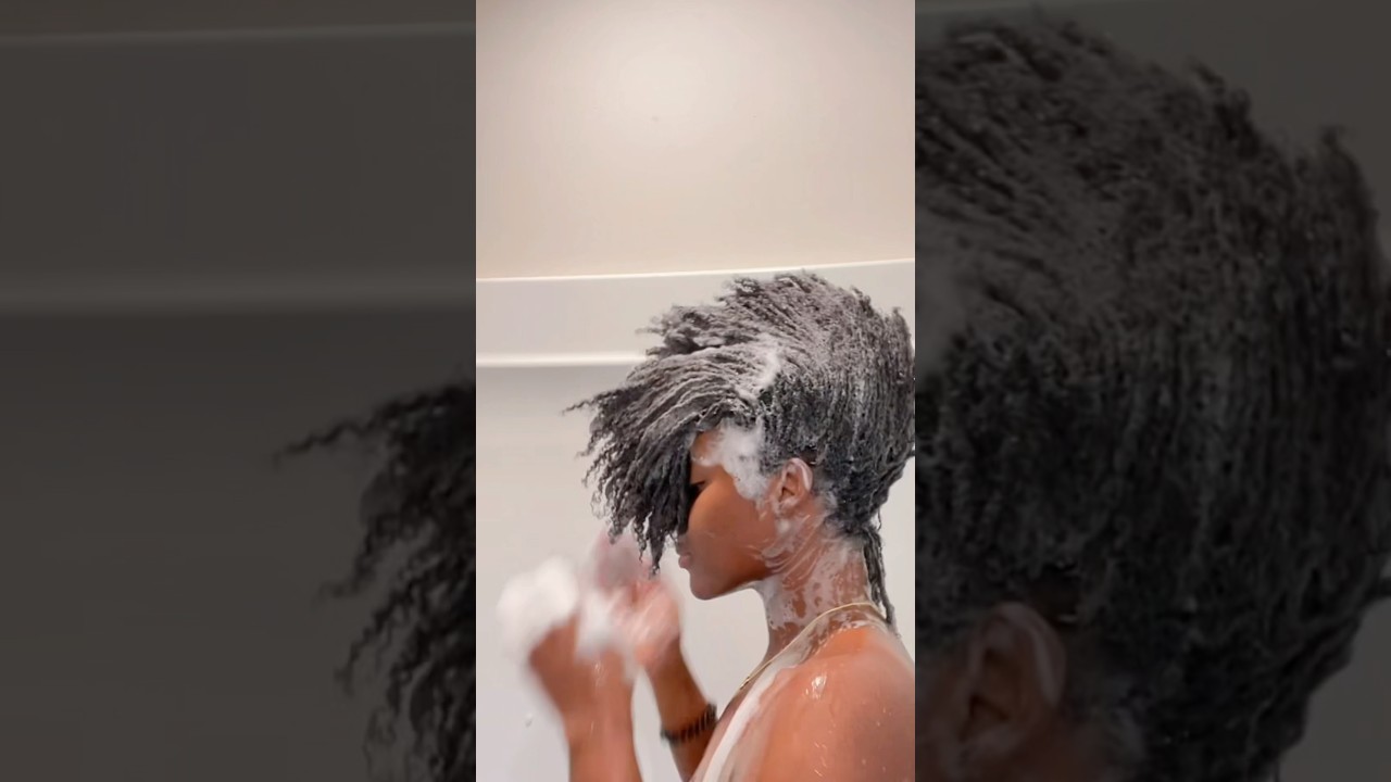 Micro loc wash day #microloc #microlocjourney  #microlocjourney #locs #microlocs #sisterlocks