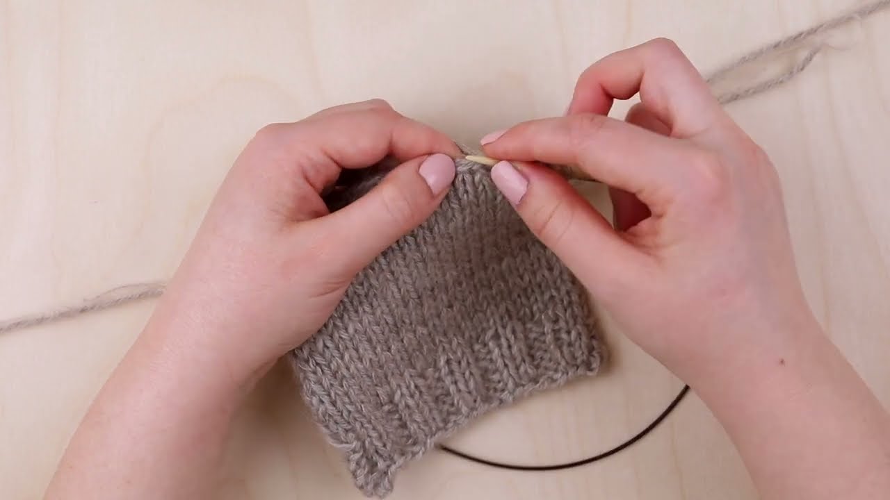 Hvordan plukke opp masker / How to pick up stitches