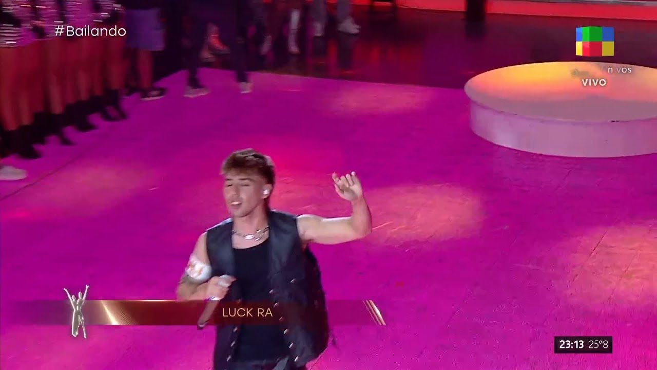 🎶 Luck Ra cantó “Ya no vuelvas” en vivo en la final del Bailando 2023