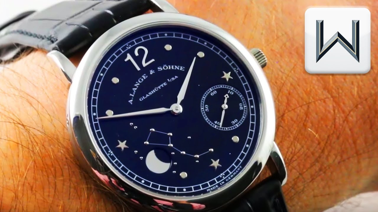 A Lange & Sohne 1815 Moonphase Hommage a Emil Lange 231.035 Lange Uhren Luxury Watch Review