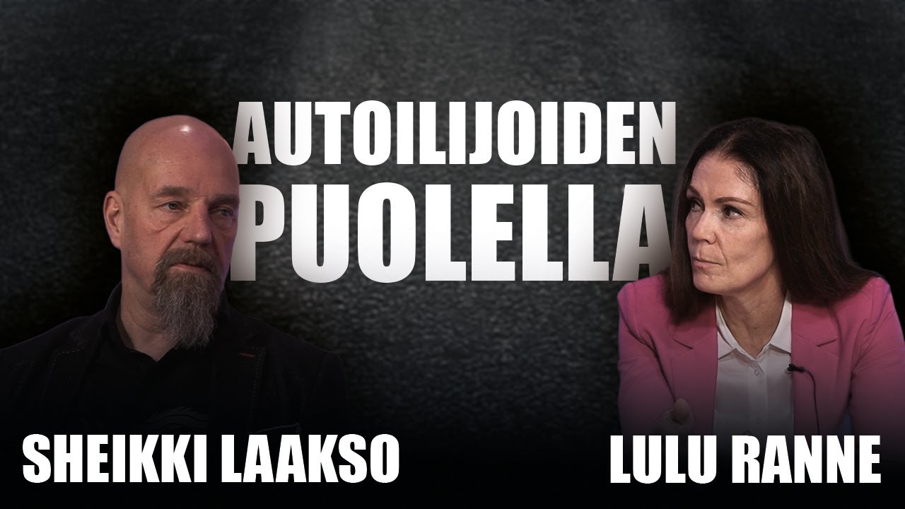 Perussuomalaiset on autoilijan puolella. Studiossa Lulu Ranne ja Sheikki Laakso