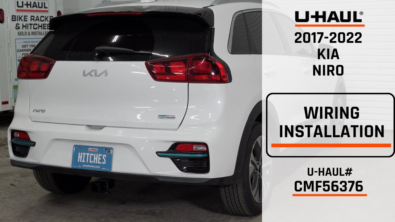 2017-2022 Kia Niro | U-Haul Trailer Wiring Installation | CMF56376