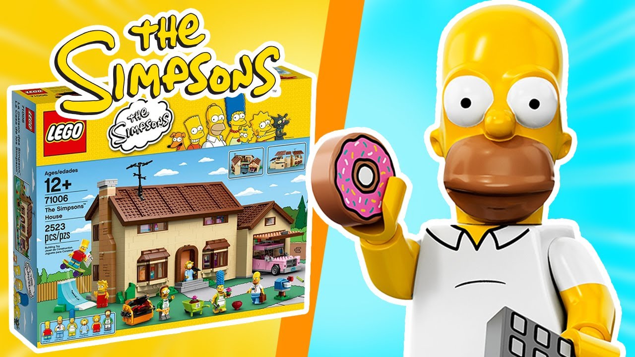 I Built THE SIMPSONS in Lego
