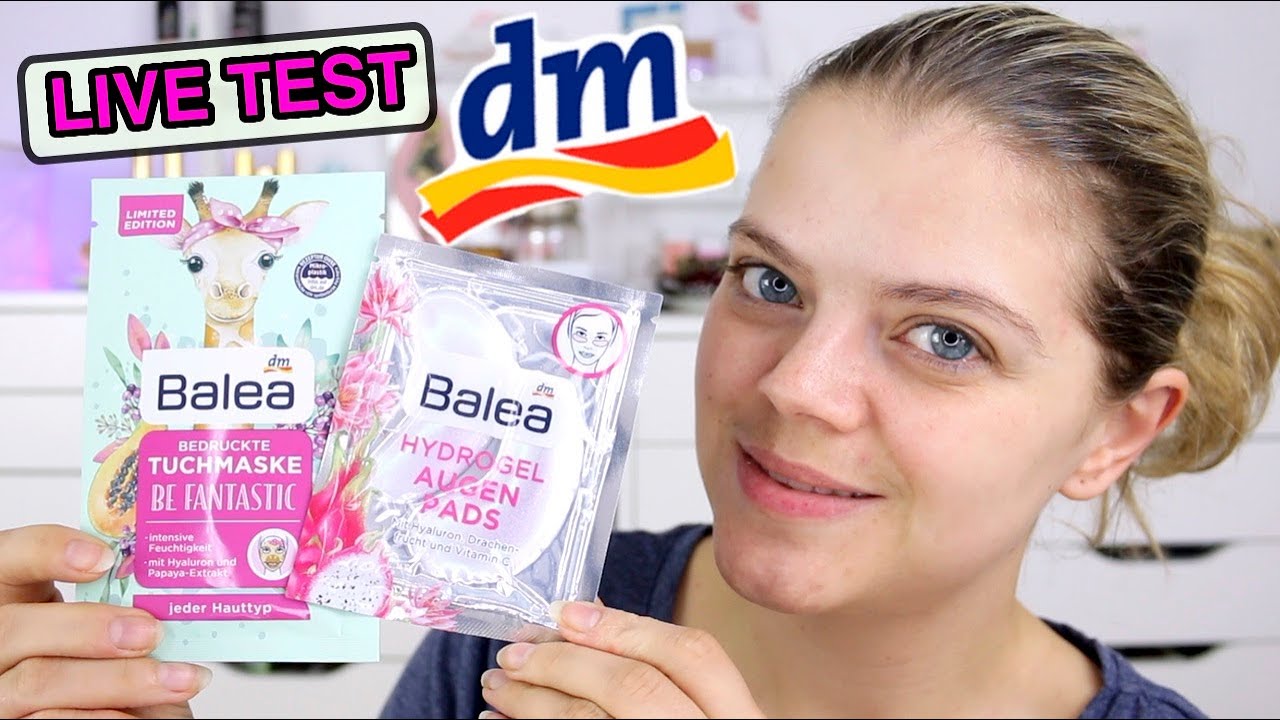 Balea HYDROGEL AUGENPADS & LIMITIERTE TUCHMASKE