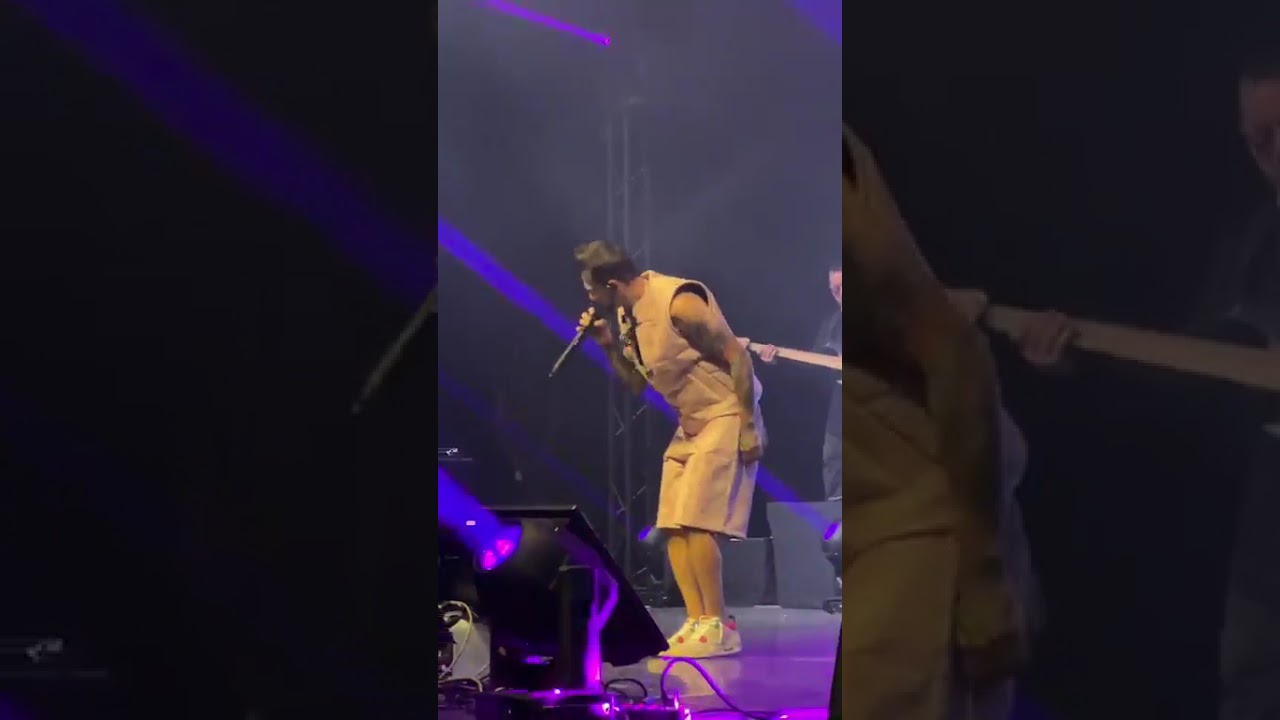 Billy Crawford French Song Me Passer De Toi  Live in  Olympia Paris Concert May 29 2025