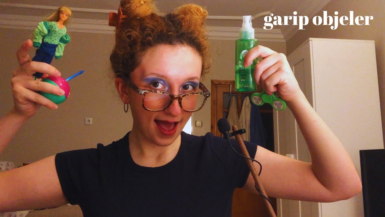 türkçe asmr | garip objeler, çeşitli tetikleyiciler, biraz da öpücük 🧡