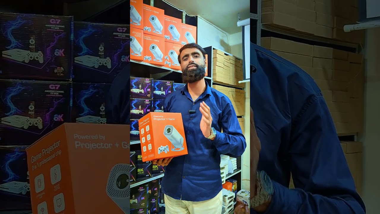 S40 Max Android Projector Price in Pakistan 2025 | 200 Inch Smart Projector | Best Value Deal