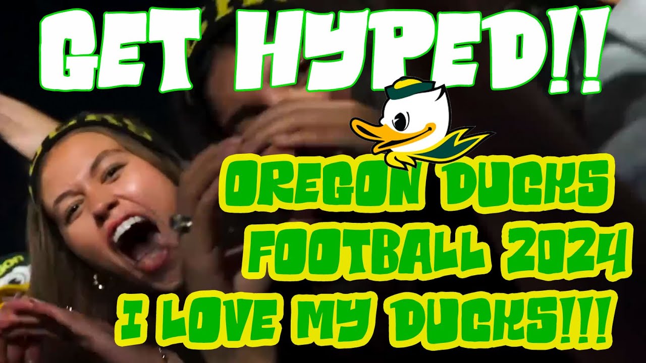 NEW Anthem for Oregon Ducks Football 2024 I love my ducks HYPED! Oregon Ducks