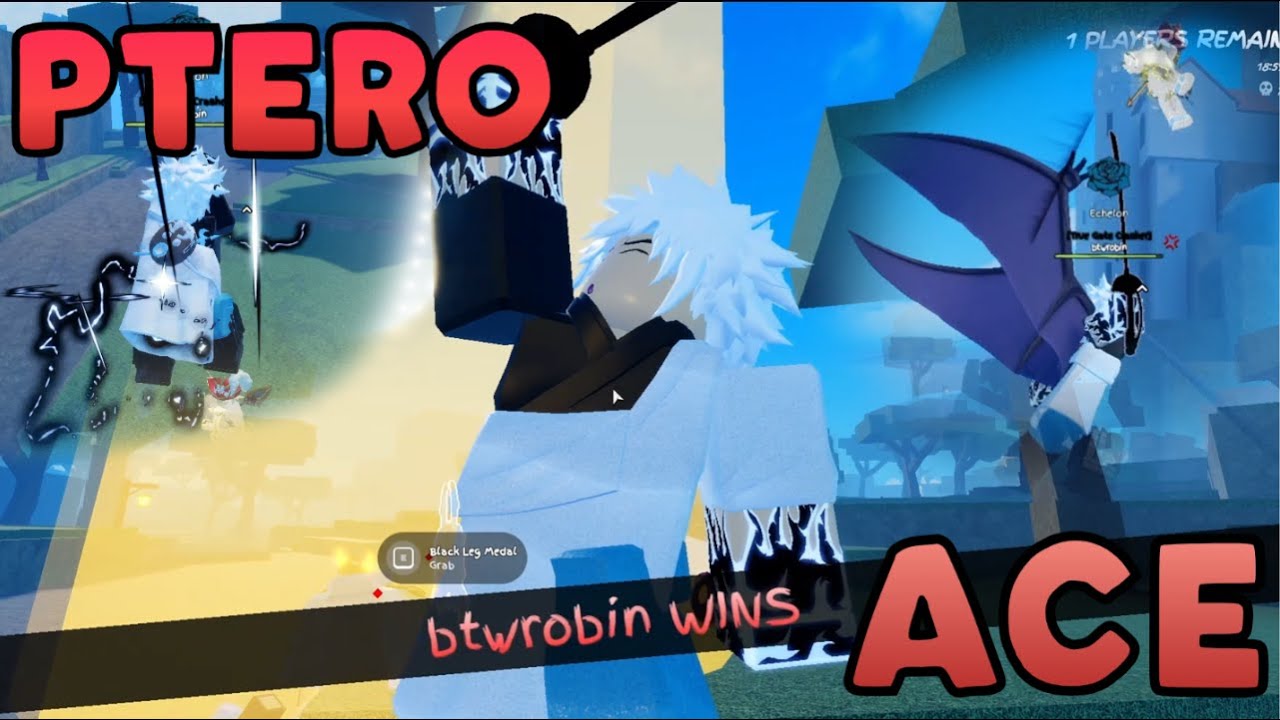 [GPO] I slayed 2 EXPLOITERS with PTERO & ACE! | 7 kills