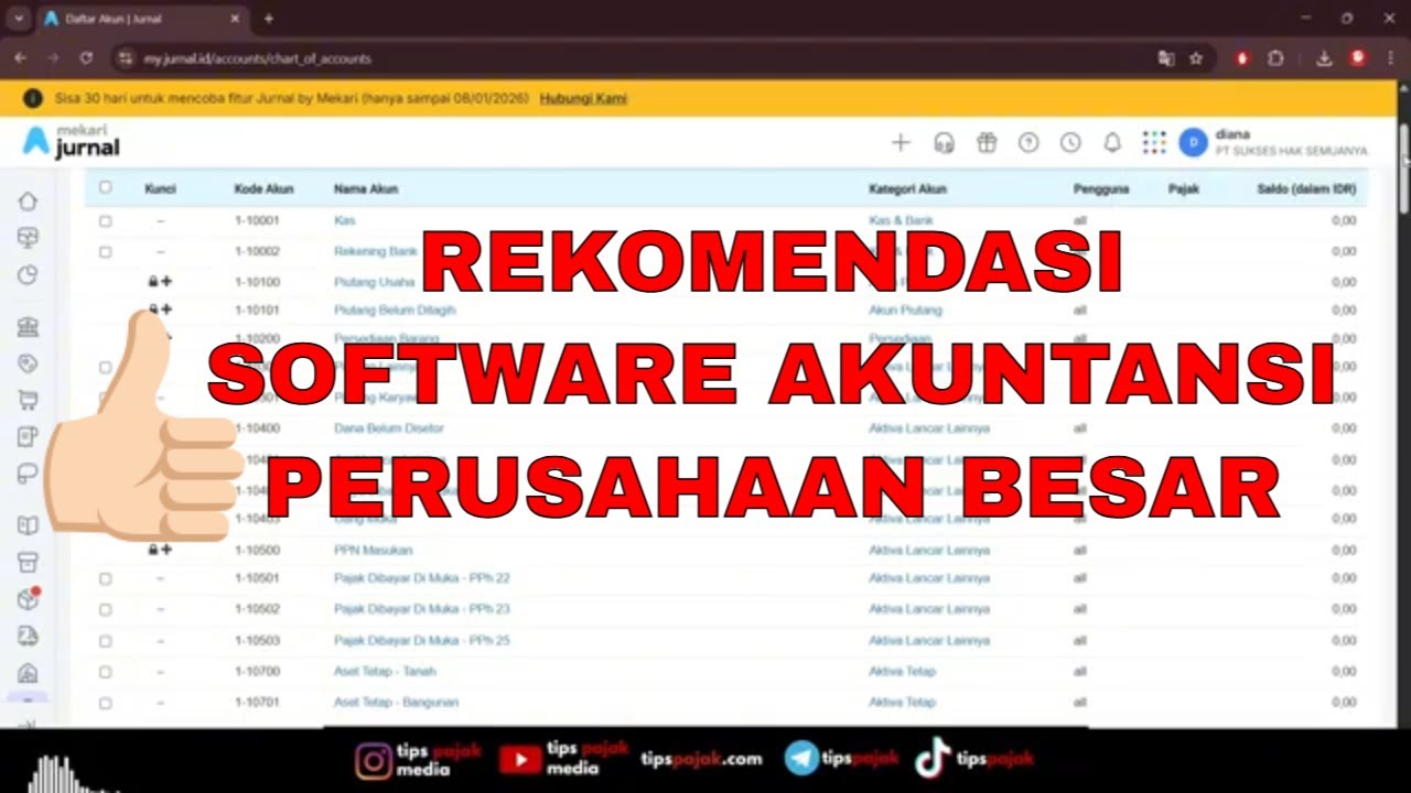 Rekomendasi Software Aplikasi Akuntansi Perusahaan Menengah Besar | Review Mekari Jurnal / Jurnal ID