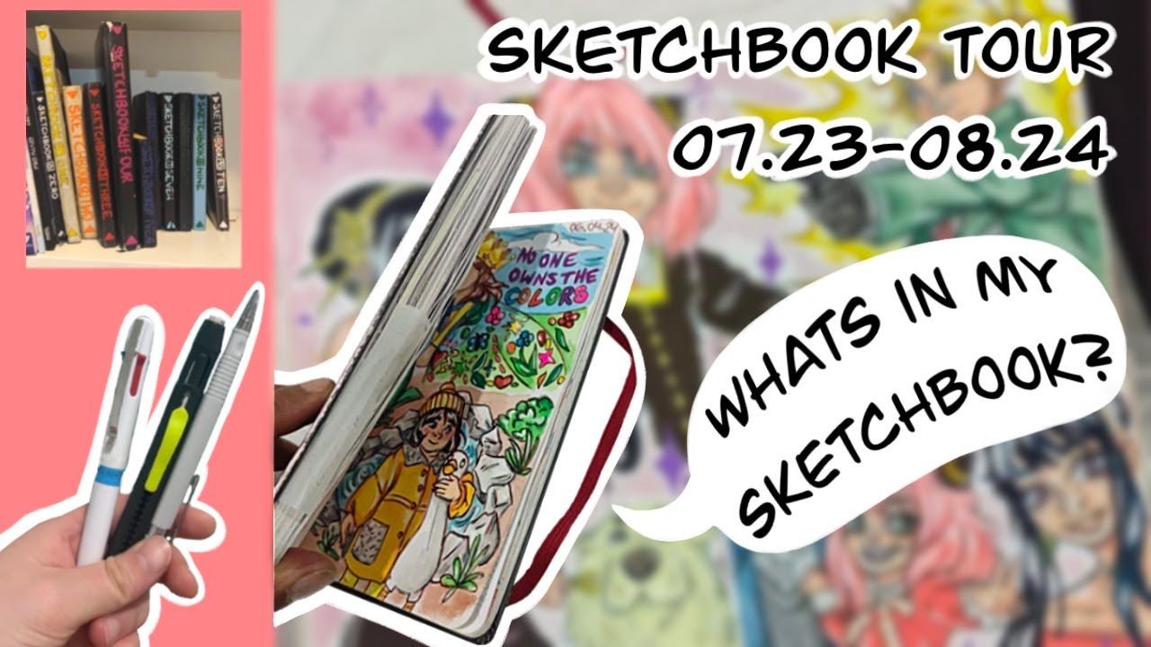 Sketchbook Tour- 2024 (Sketchbook Nr. 10)