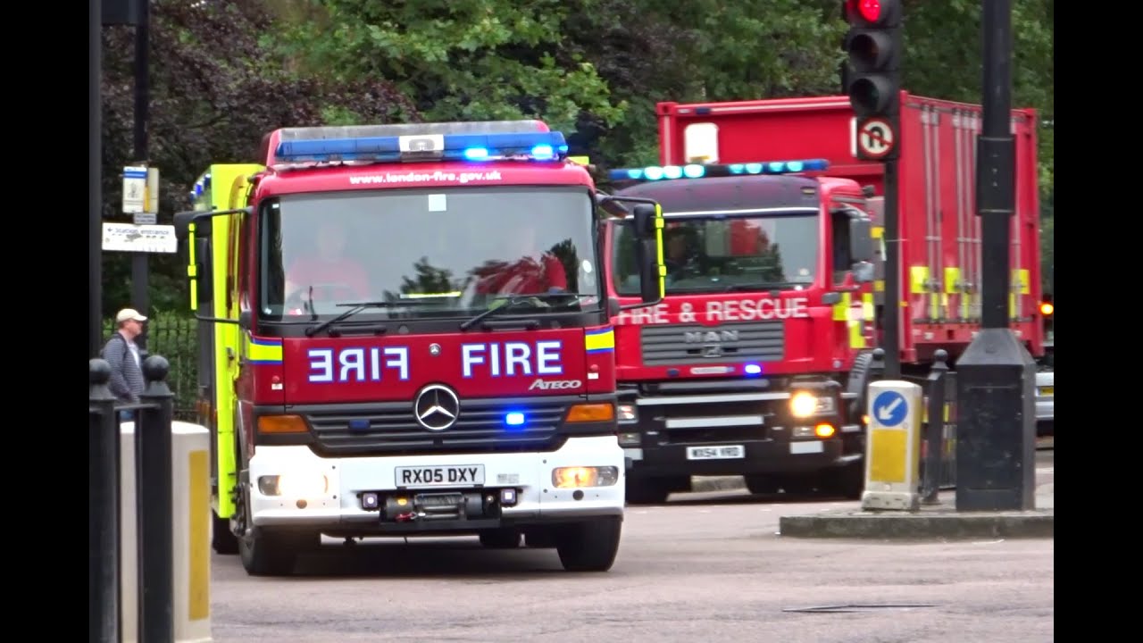 London Fire Brigade Responding - Major USAR Deployment