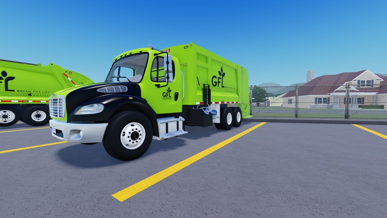 GFL Freightliner M2 Heil 5000 RL on Compost