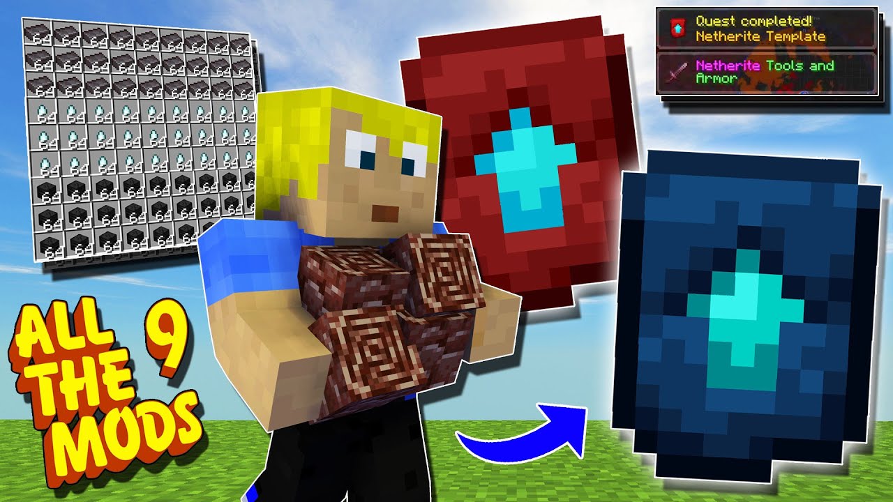 OP RESSOURCEN Seeds & Equip UPGRADES! Vorbereitungen für Allthemodium! - All The Mods 9 #06