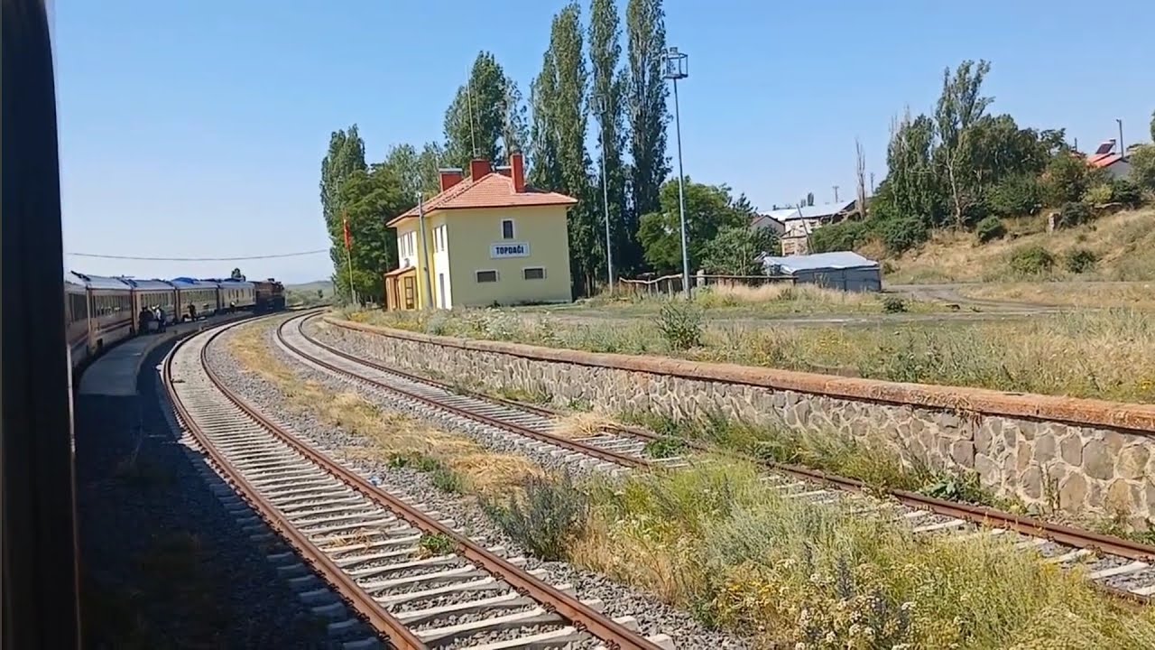 TCDD Doğu EKESPRESİ erzurum topdağı ve süngütaşı  istasyonu