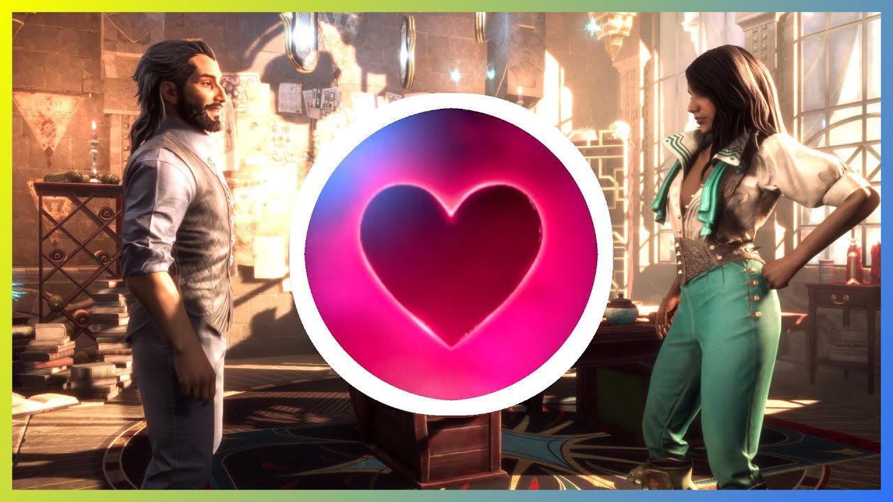 Lucanis and Neve start a Romance (Dragon Age Veilguard)