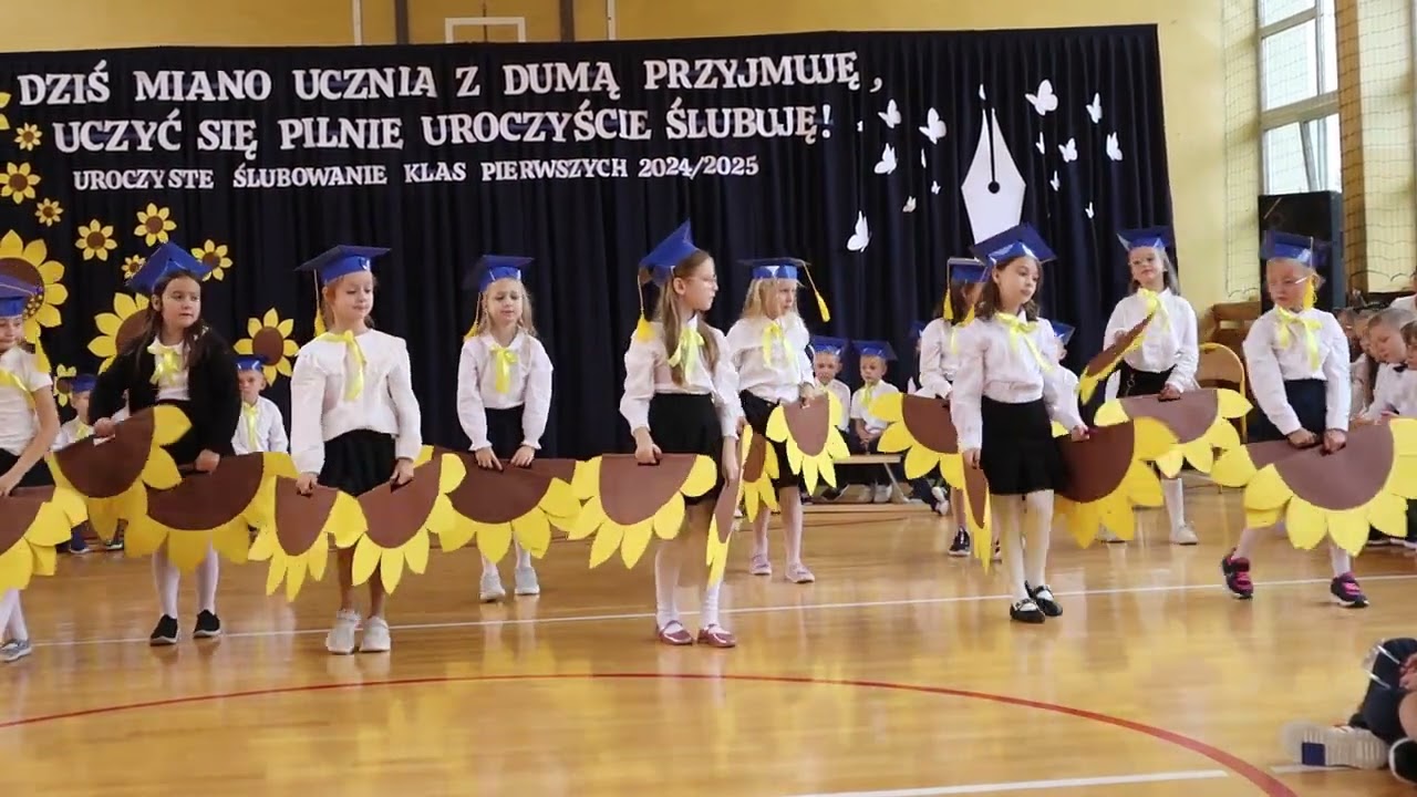 Taniec kwiatów - kl. 1