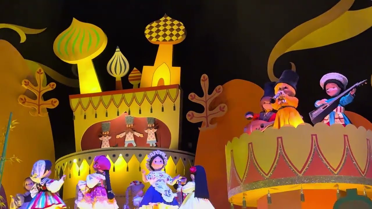It’s  A Small World Ride At Walt Disney Join Me And Let’s Ride This Iconic Ride