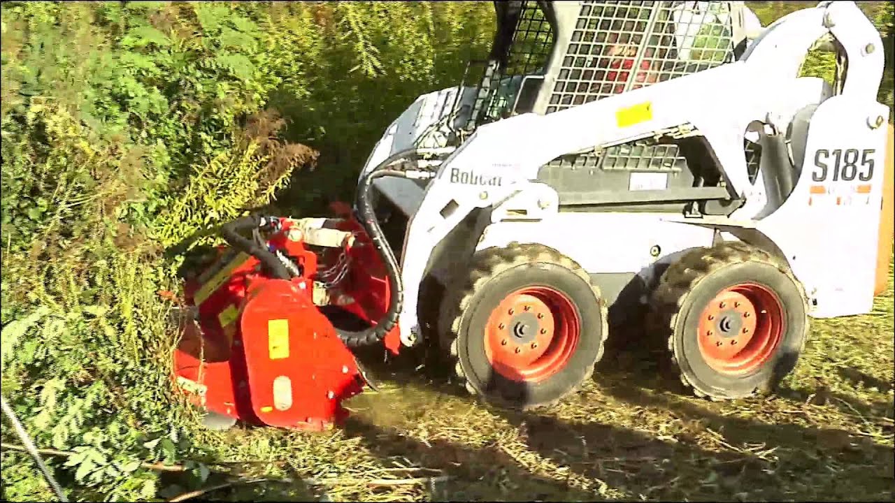 SEPPI M. - SMWA skid steer - flail mulcher / trinciatrice / Schl&auml;gelmulcher