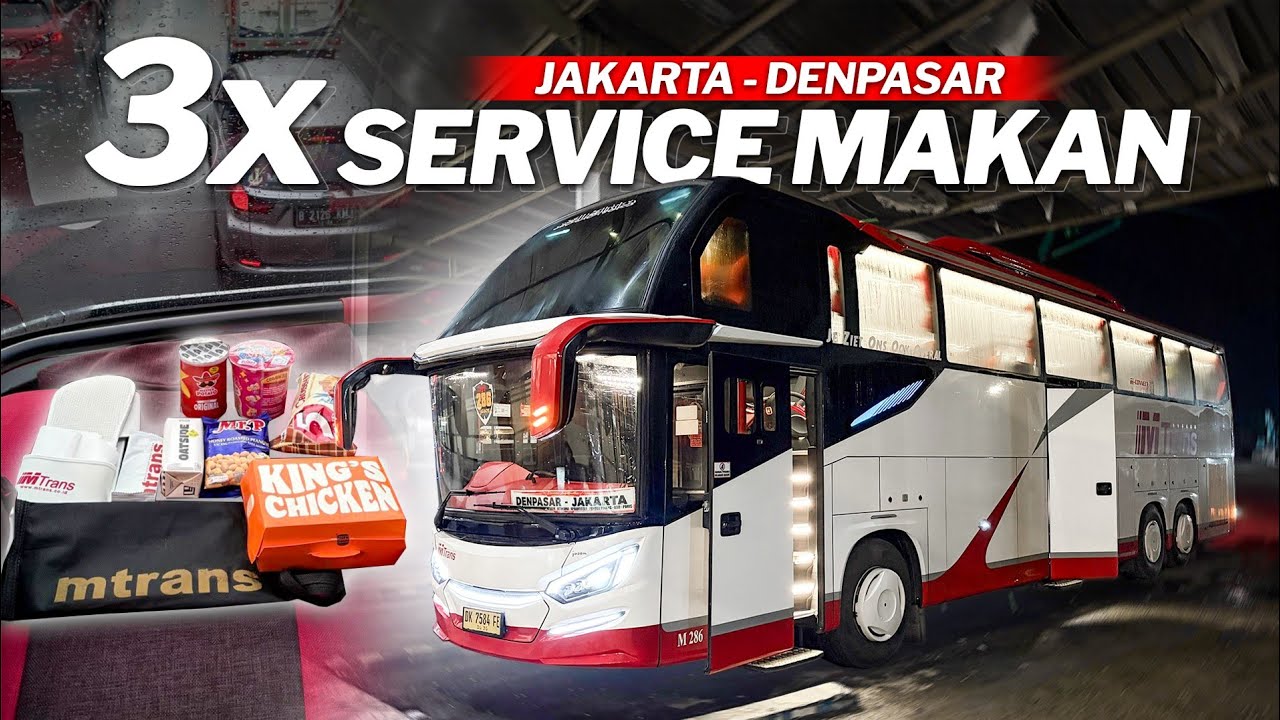 TELAT JAM, KEJAR WAKTU SERVIS MAKAN PERTAMA‼️ [ Mtrans ] JAKARTA - DENPASAR [Part 2 ]