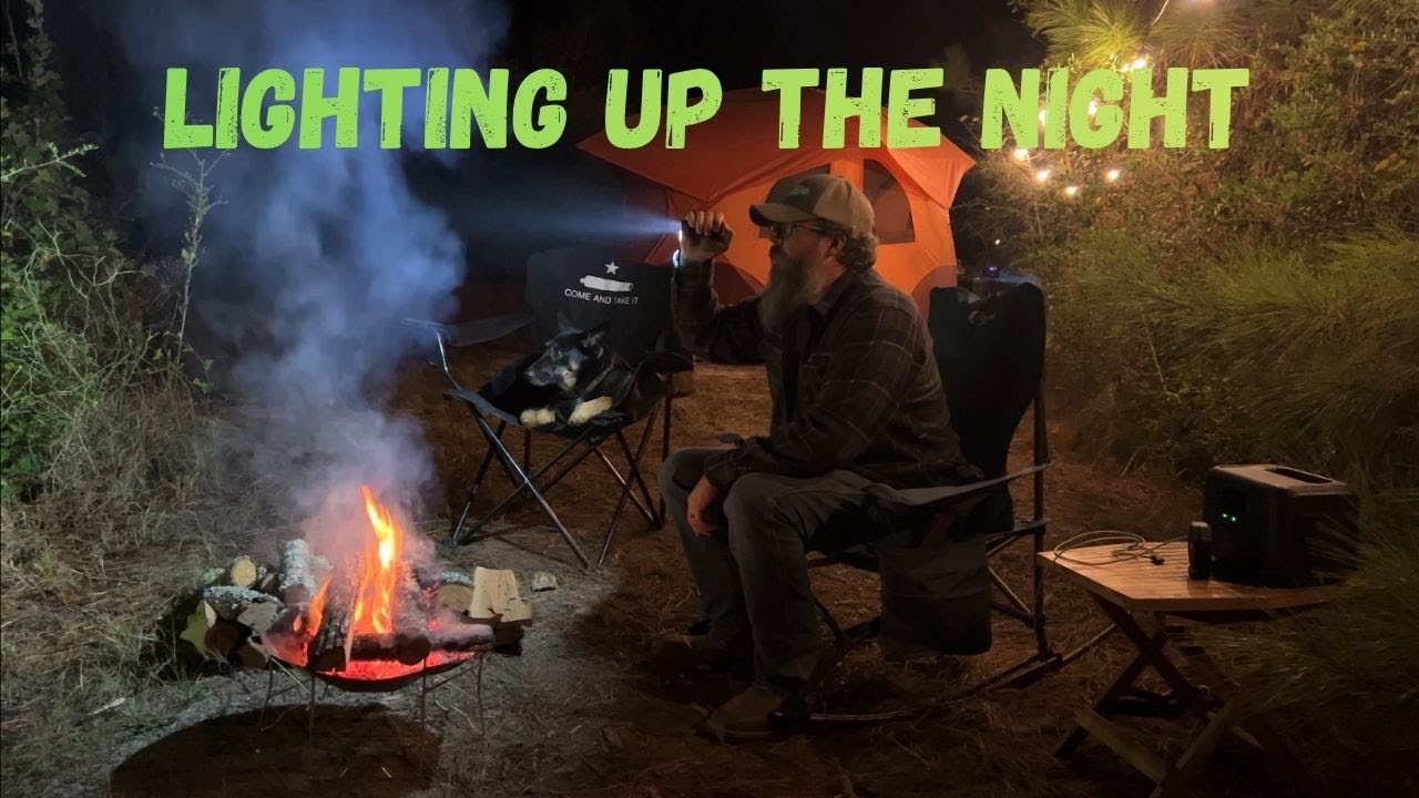 East Texas Camping Trip & Wuben X4 Flashlight Field Test