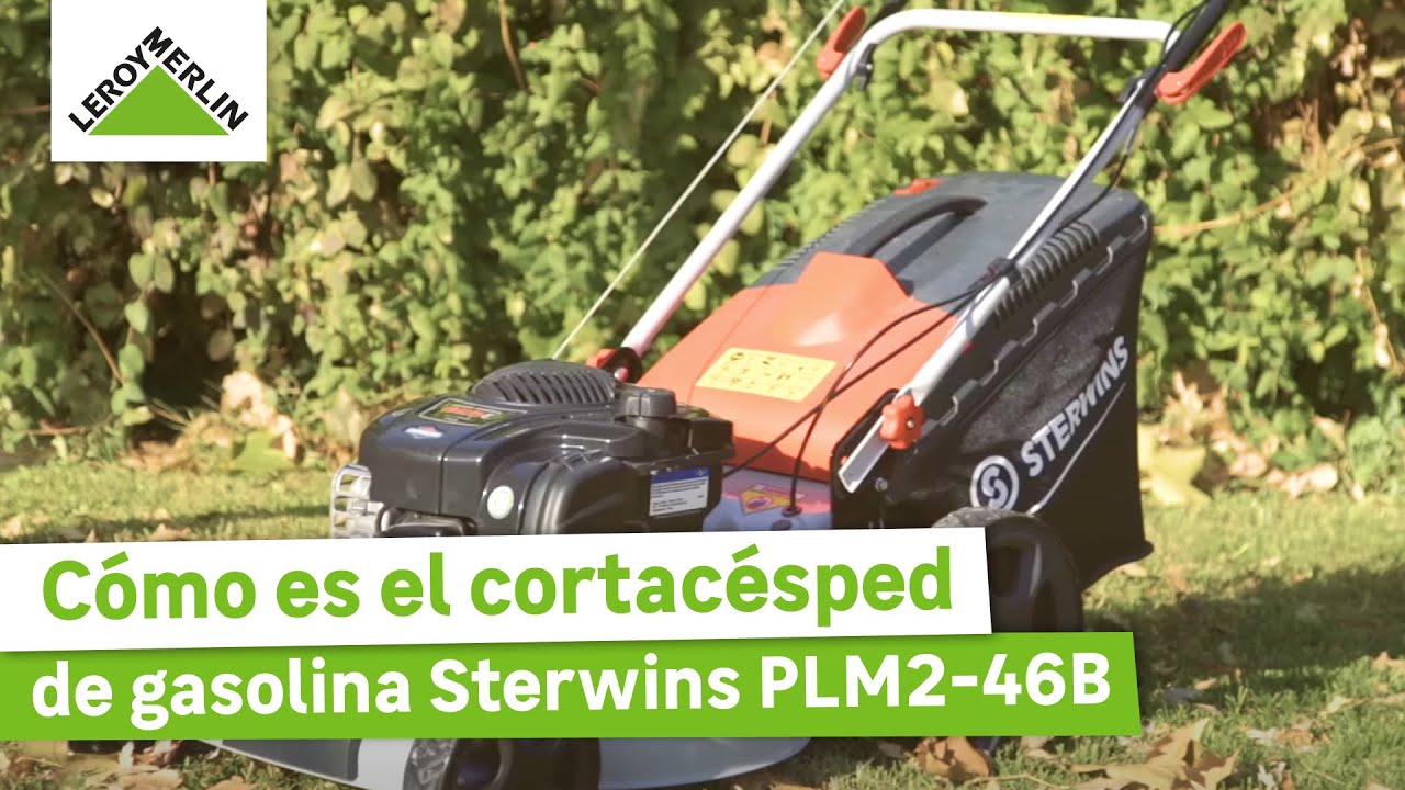 Qué es el cortacésped de gasolina Sterwins PLM2-46B | LEROY MERLIN