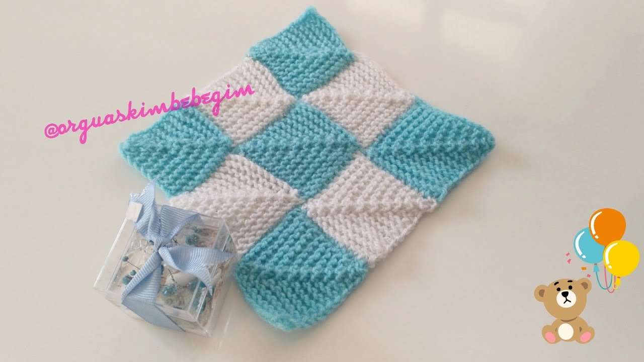 PATCHWORK KIRKYAMA ÖRGÜ/PATCHWORK BLANKET PATTERN/ DOMİNO ECKEN