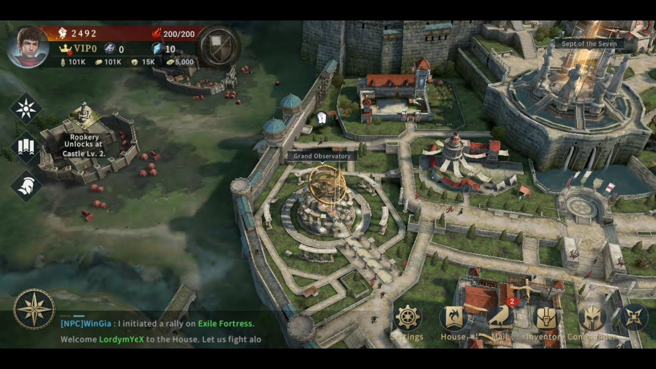 Game of Thrones: Winter is Coming (by YOOZOO Games) - strategy game for Android and iOS - gameplay.