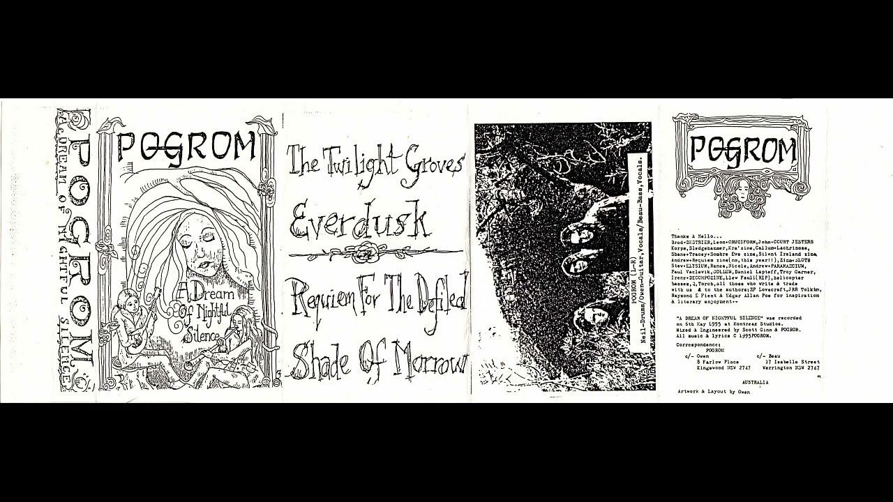 Pogrom (Australia) - A Dream of Nightful Silence (Demo 1995)