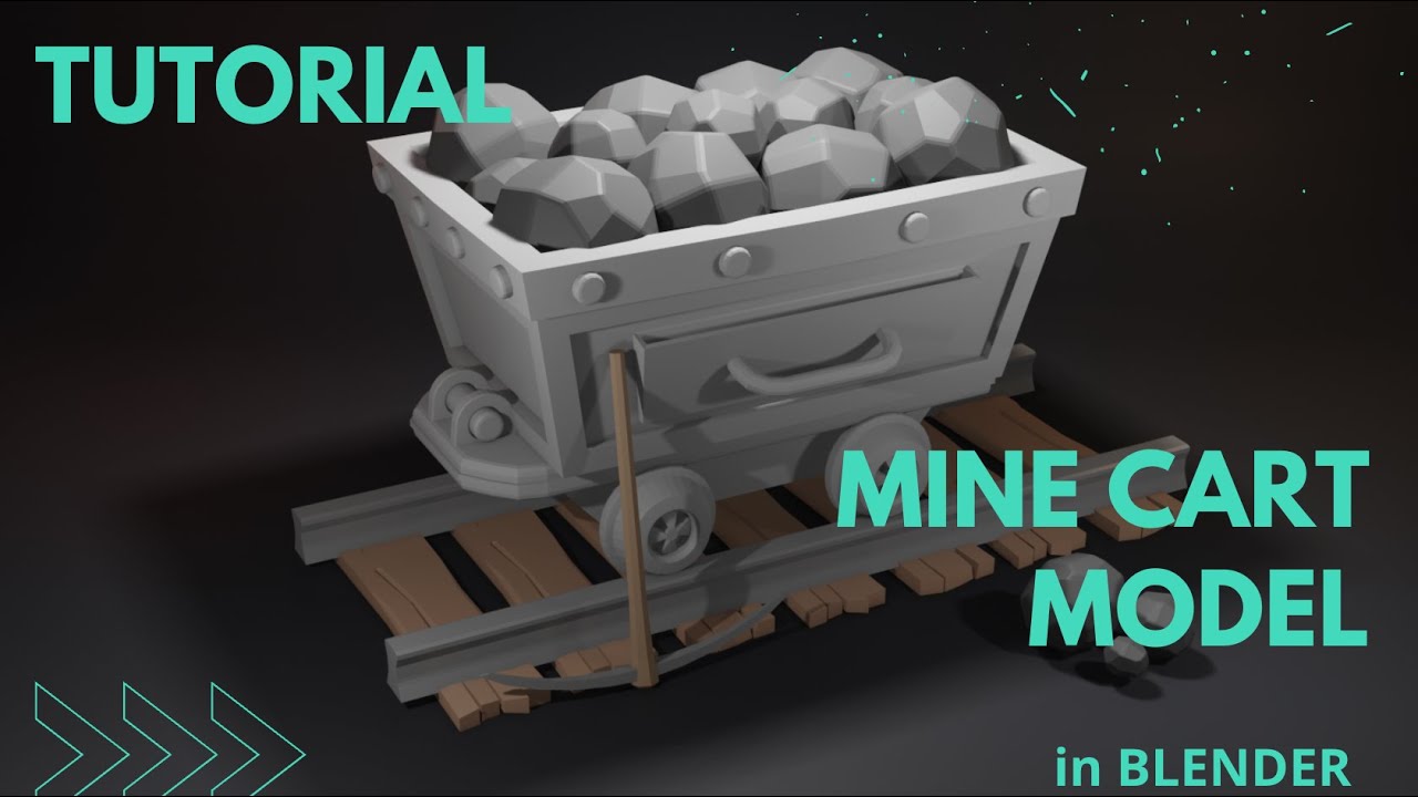 Blender Tutorial -  Mine Cart