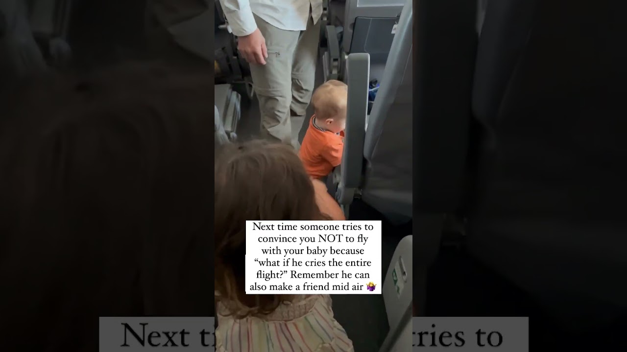 #flyingwithbaby #traveltips #babysfirstflight #babytravel #easytravel #familytravel