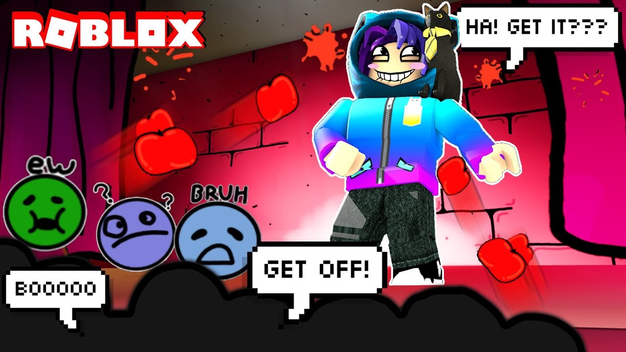 TELLING BAD JOKES ON PURPOSE! Annoying Everyone In Roblox Comedy Club