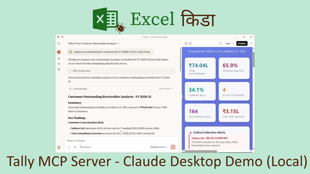Tally Prime MCP Server - Claude AI Desktop