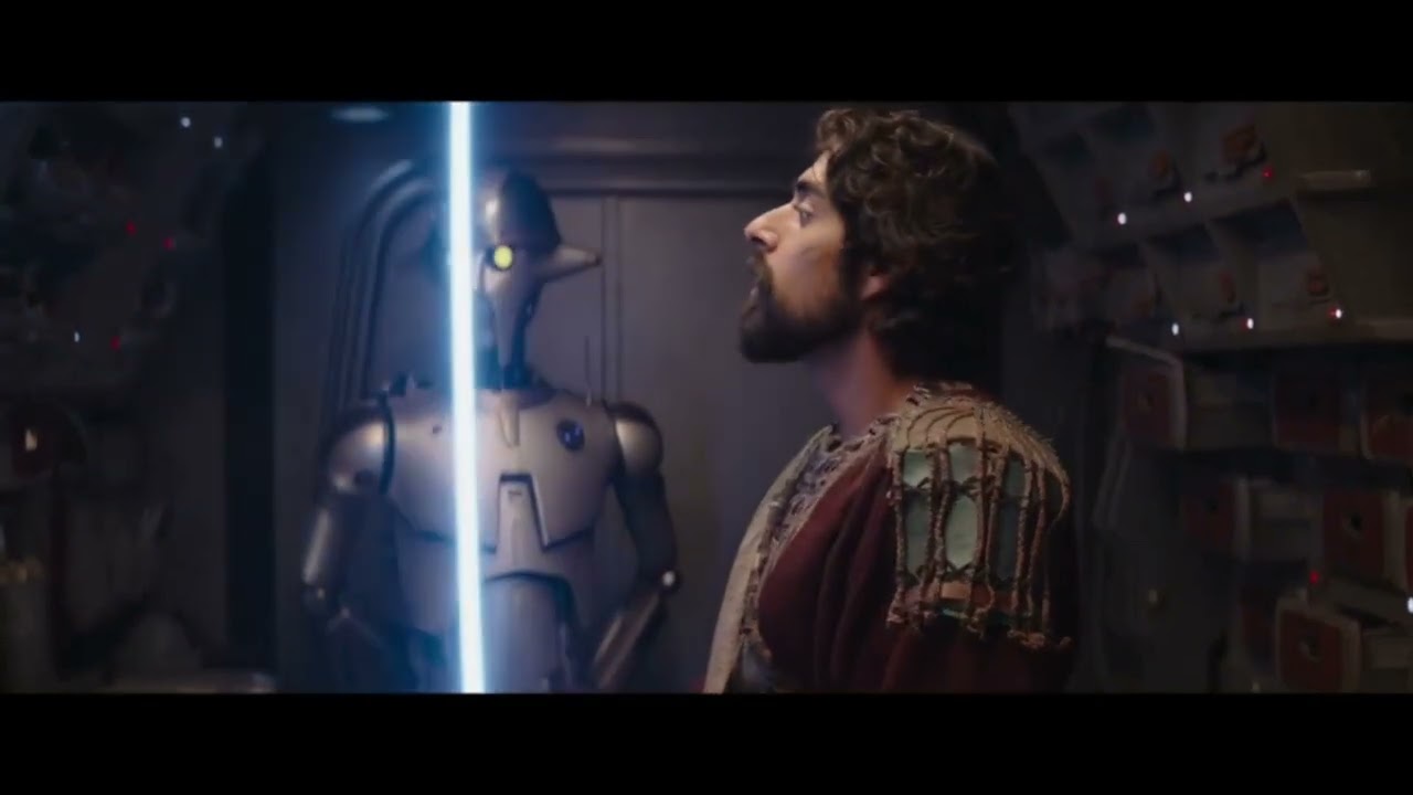 Star Wars Ahsoka Episode 8 Finale Ezra Constructs his Lightsaber Scene 1080p