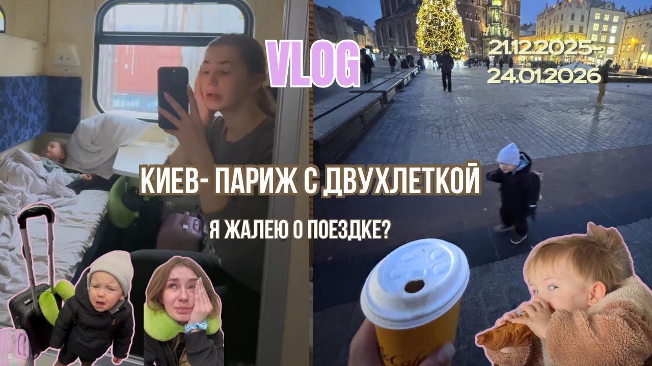 С двухлеткой в Париж 🇫🇷 | Самая сложная дорога | Почему мы не сможем адаптироваться?| Family vlog