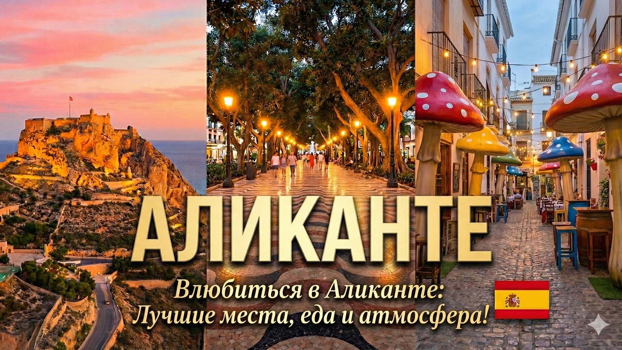 Аликанте - Испания. Как НЕ влюбиться в Аликанте: лучшие места, еда и атмосфера.