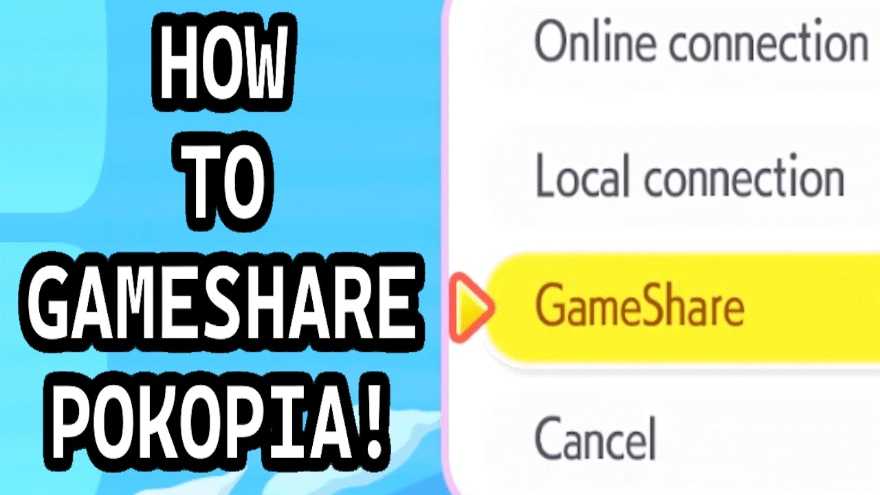 Как поделиться игрой в Pokopia