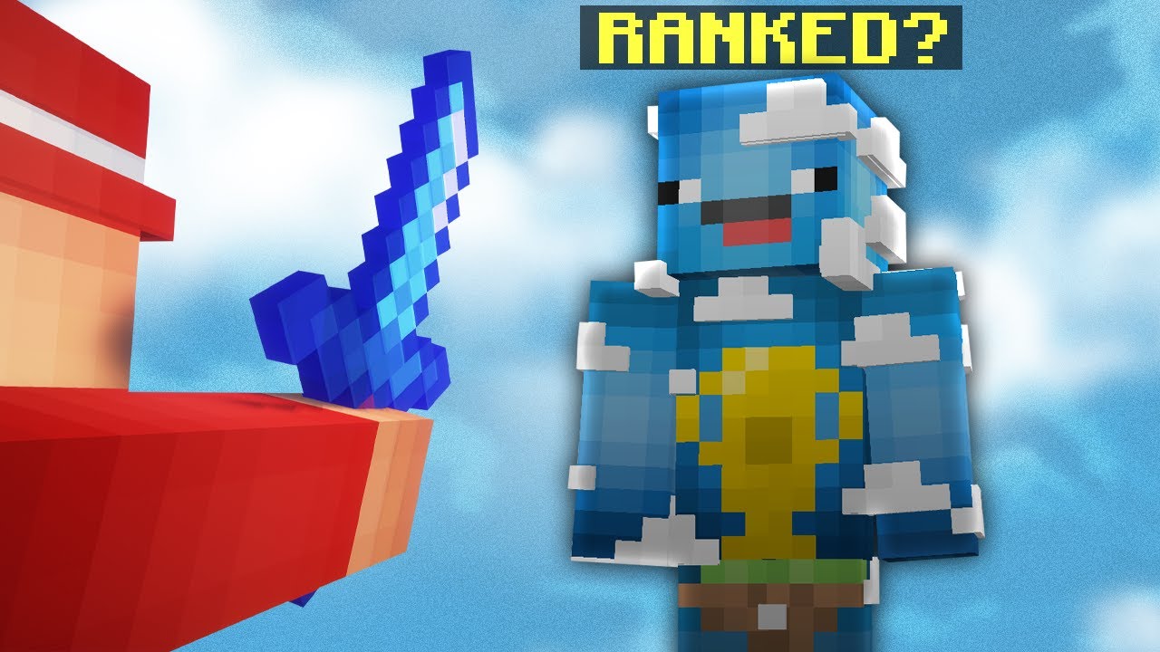 Jogando o NOVO SKYWARS do HYPIXEL - Mini Skywars