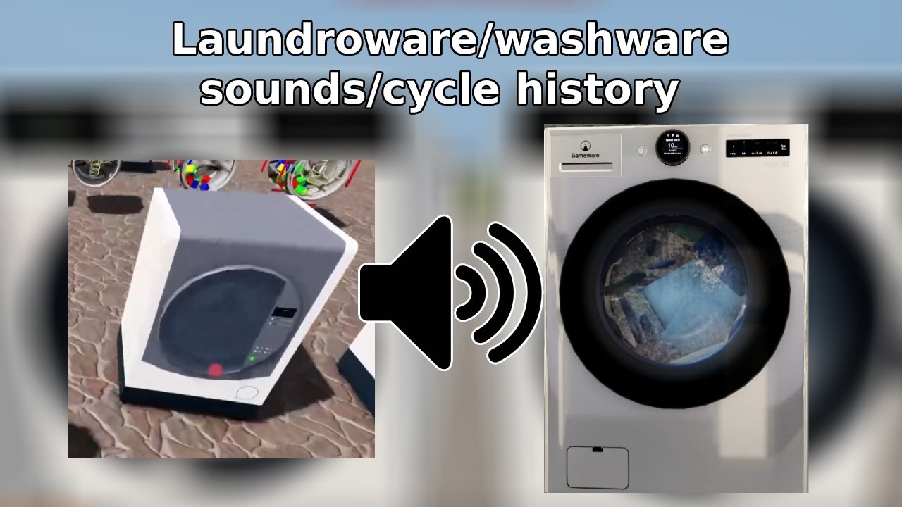 Laundroware/Washware sounds/cycle history | 2020 - 2024