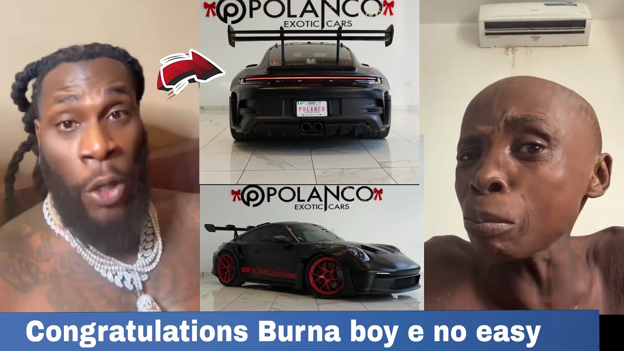BURNA BOY SURPRISE HIMSELF SPEND 1 BILLION ON 2026 PORSE 911 & KOLU KNACK PERSON BABE LEAK VIDEO